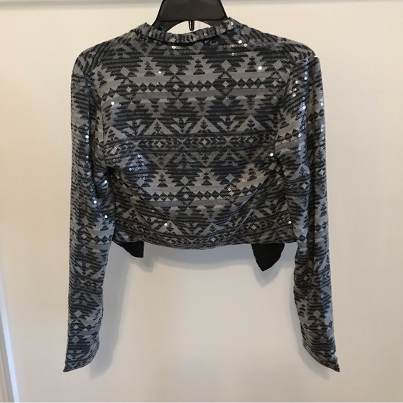 Hollister sequin blazer in gray - Picture 5 of 5